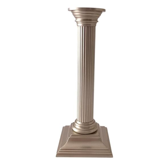 Baldwin Brass Smithsonian Candle Stick Platinum Mist Nickel 8" Federal SINGLE. - Picture 8 of 15